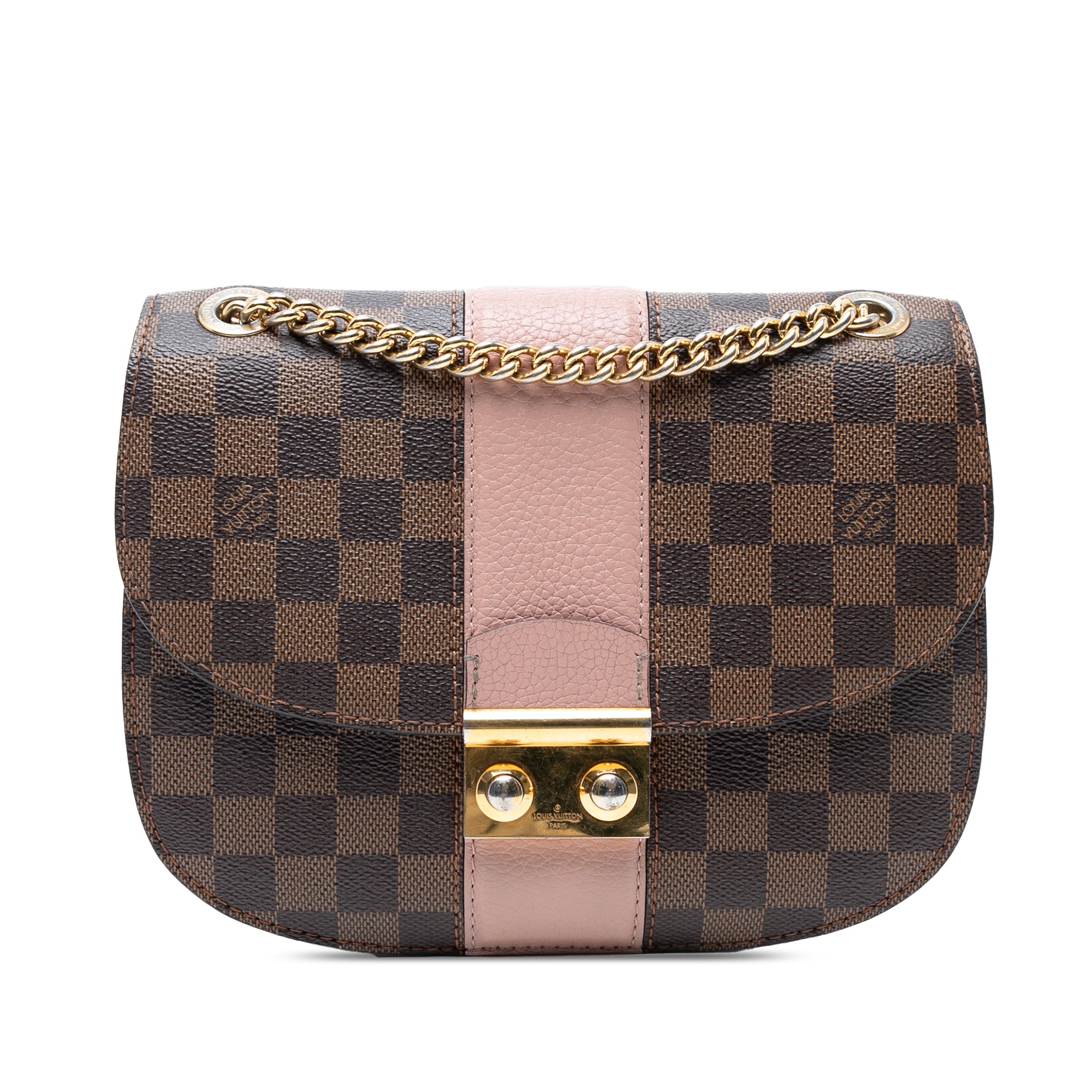 Damier Ebene Cuir Taurillon Wight
