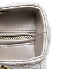 Medium Lambskin Cannage Lady Dior
