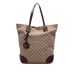 Large GG Canvas GG Charm Tote