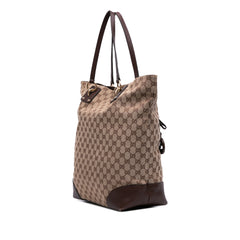 Large GG Canvas GG Charm Tote