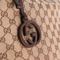 Large GG Canvas GG Charm Tote
