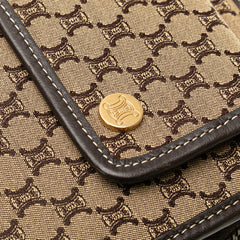 Macadam Canvas Triomphe Handbag