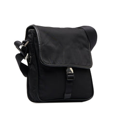 Tessuto Buckle Messenger Bag