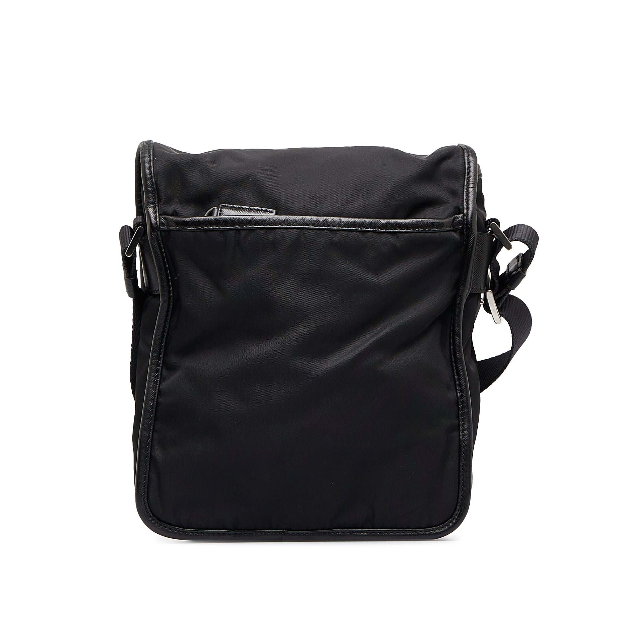 Tessuto Buckle Messenger Bag