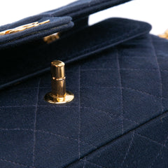 Medium Classic Jersey Double Flap