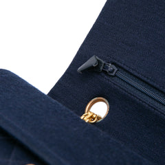 Medium Classic Jersey Double Flap