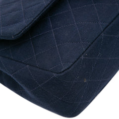 Medium Classic Jersey Double Flap