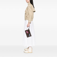 Damier Ebene Travel Patches Neverfull MM Pouch