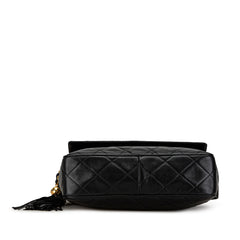 CC Quilted Lambskin Tassel Camera Bag