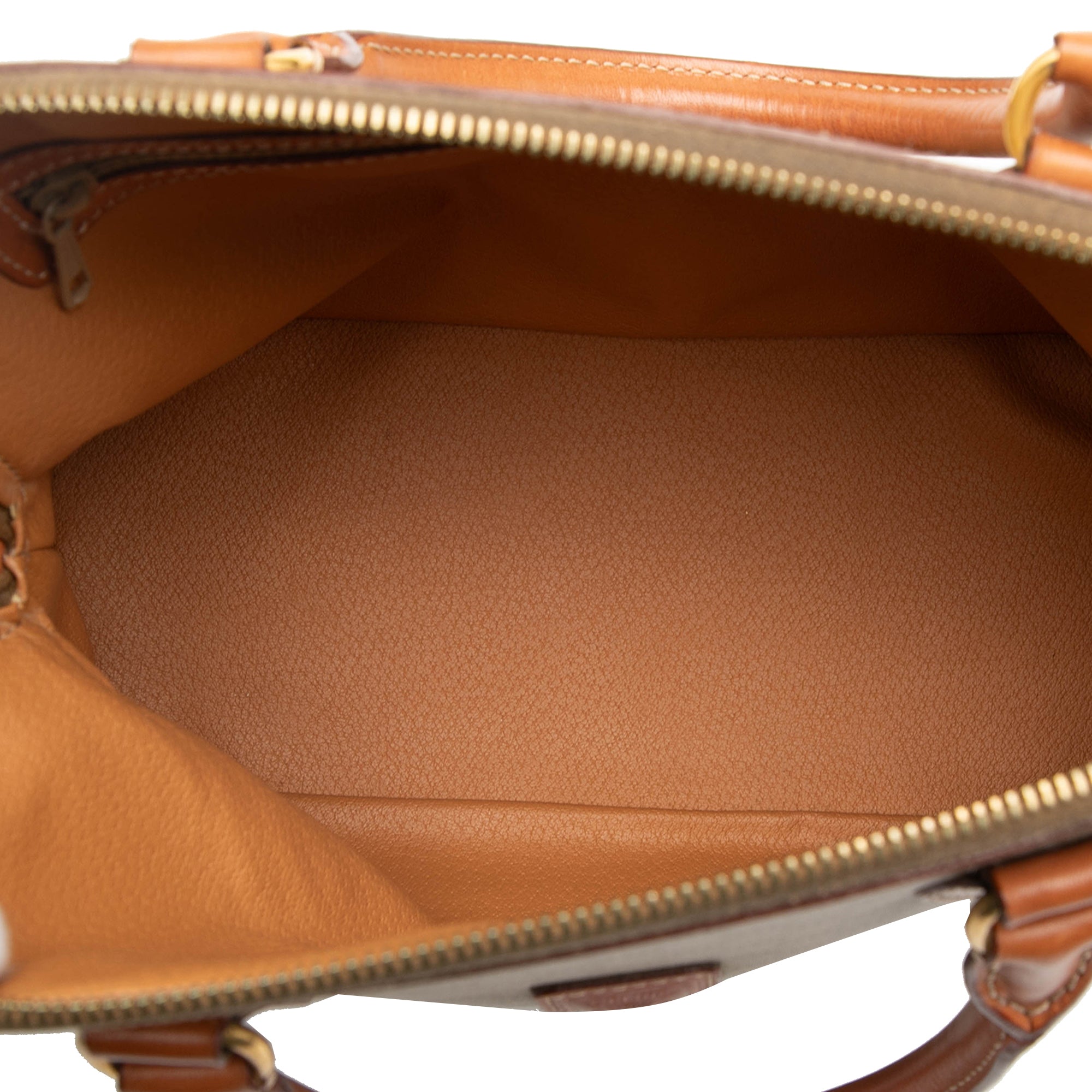 Macadam Coated Canvas Dome Satchel