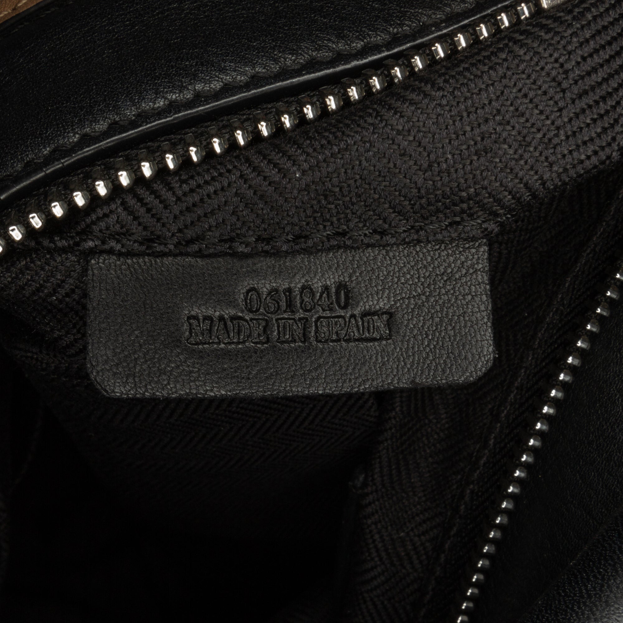 Small Calfskin Graphic Puzzle Satchel