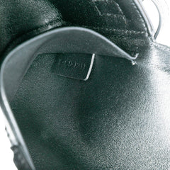 Shiny Calfskin Triomphe Claude Shoulder Bag