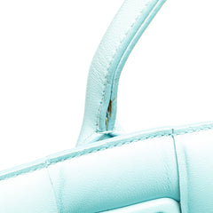 Large Lambskin Intreccio Padded Tote
