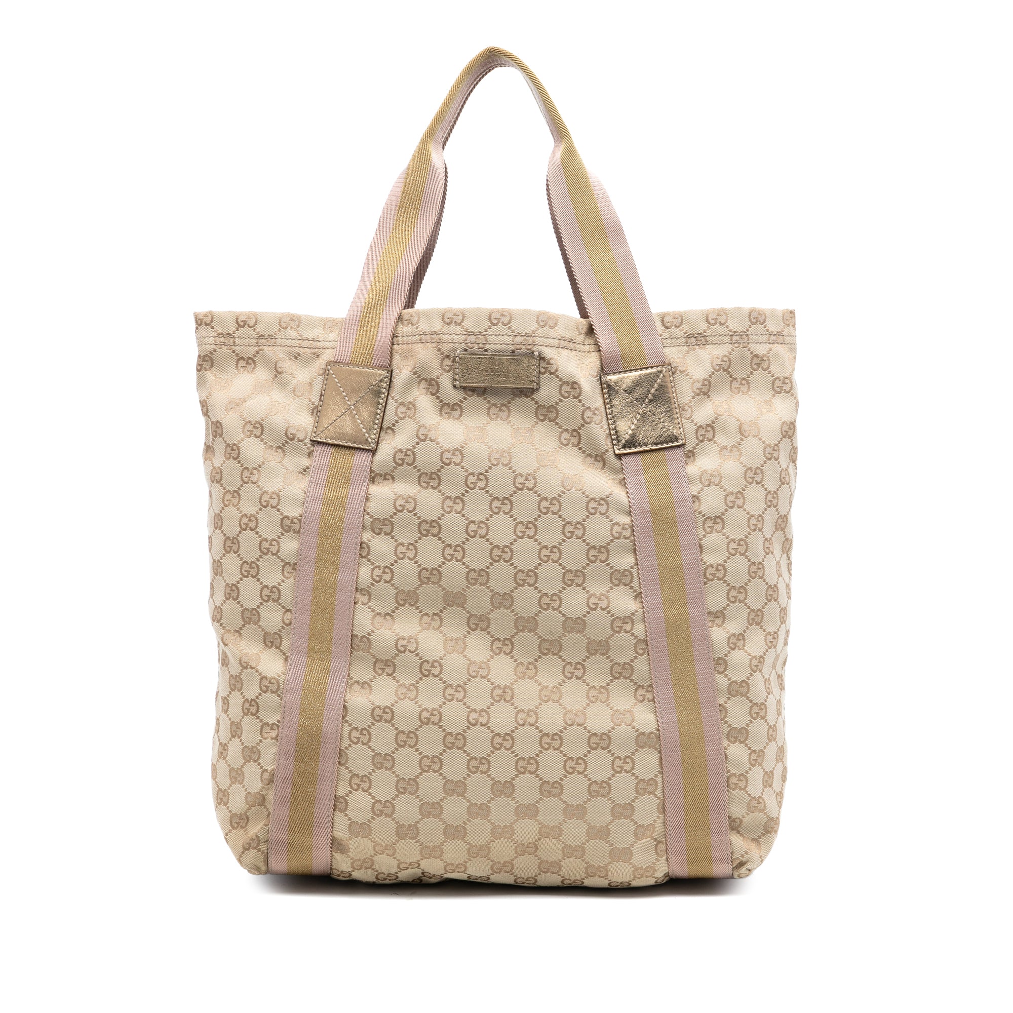 GG Canvas Web Tote