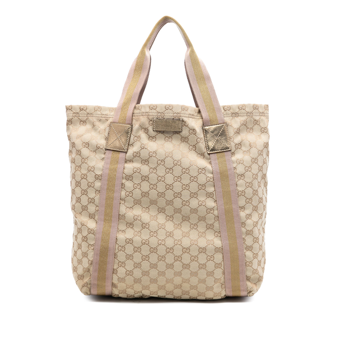 GG Canvas Web Tote