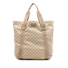 GG Canvas Web Tote
