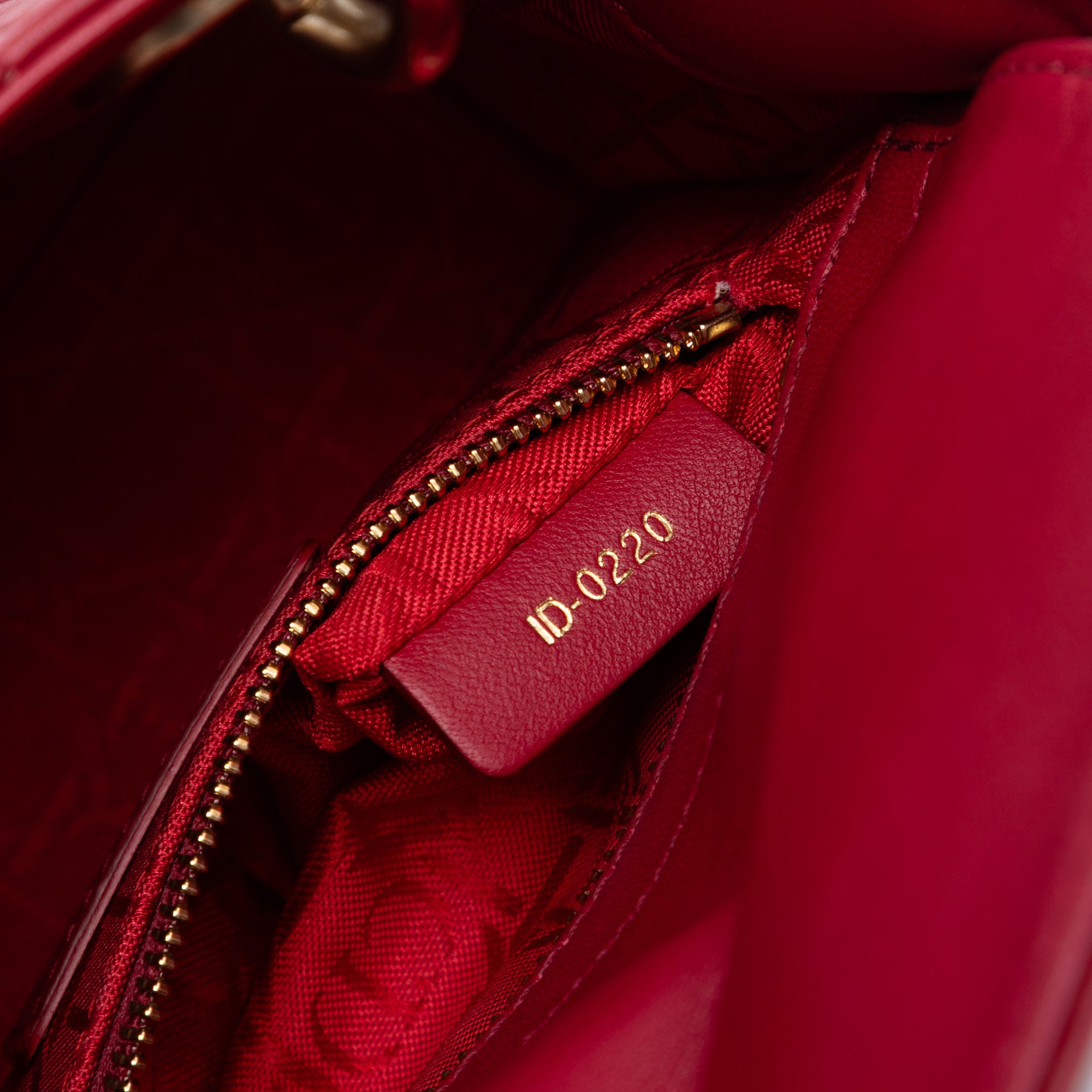 Mini Lambskin Cannage Lady Dior