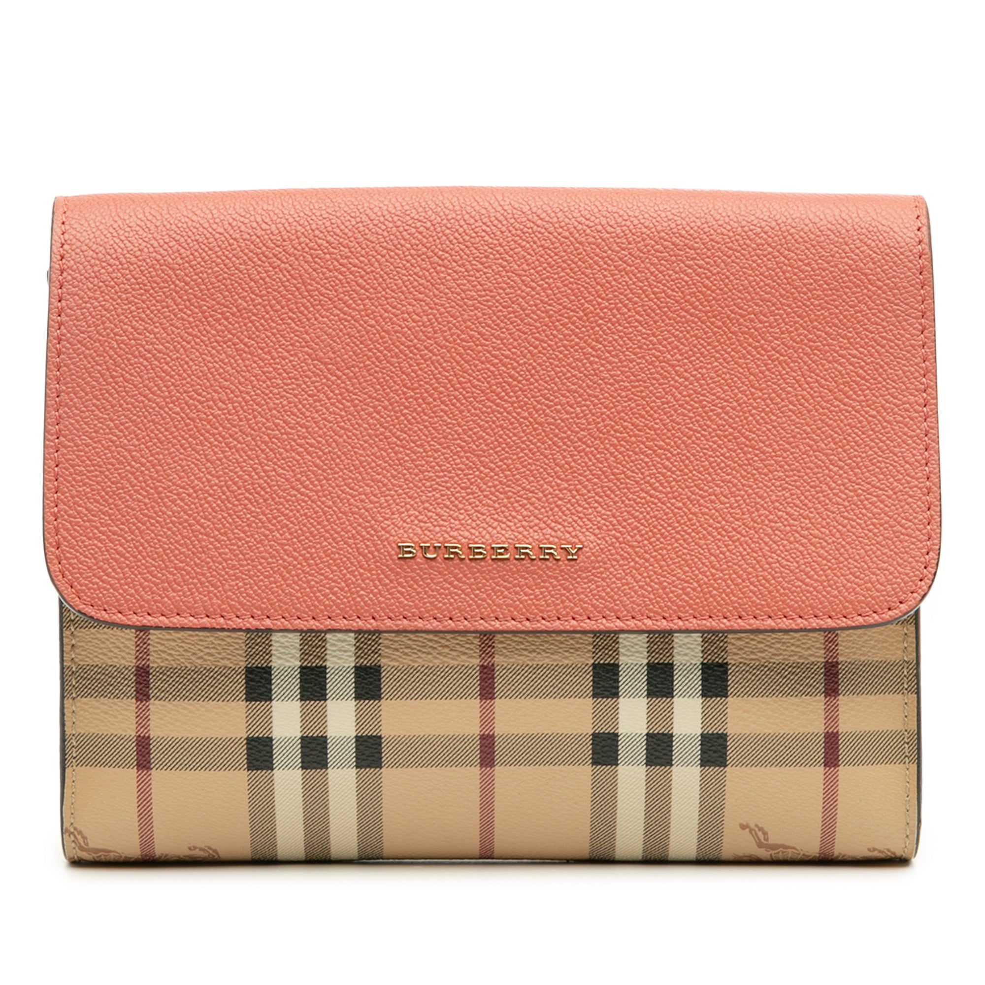 Haymarket Check Coated Canvas and Calfskin Loxley Crossbody