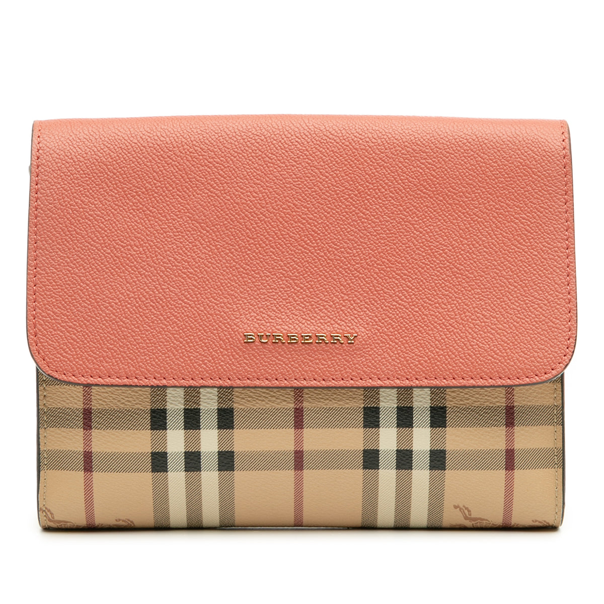 Haymarket Check Coated Canvas and Calfskin Loxley Crossbody