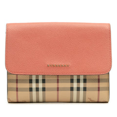 Haymarket Check Coated Canvas and Calfskin Loxley Crossbody