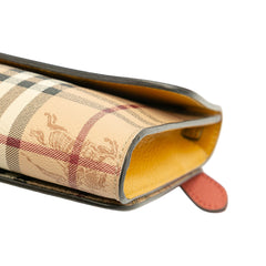 Haymarket Check Coated Canvas and Calfskin Loxley Crossbody