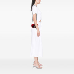 Baby Chevron Tartan Wool Monogram Classic Chain Bag