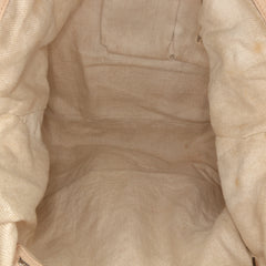 Large GG Canvas Icon Bit Satchel