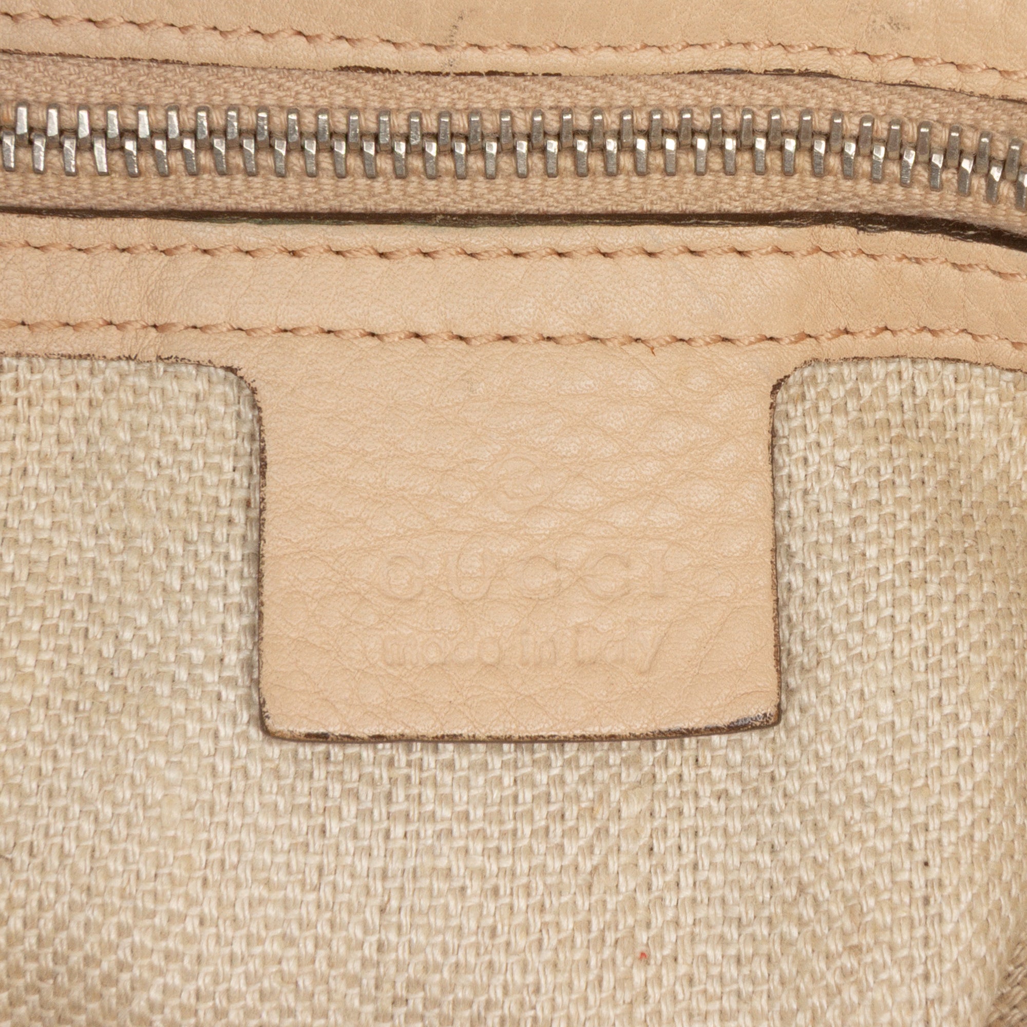 Large GG Canvas Icon Bit Satchel