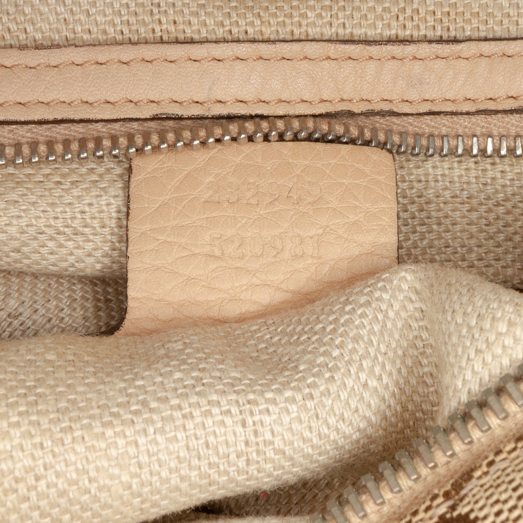 Large GG Canvas Icon Bit Satchel