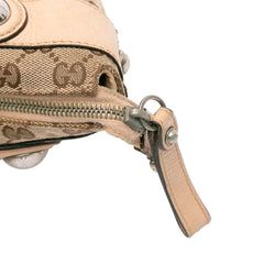 Large GG Canvas Icon Bit Satchel
