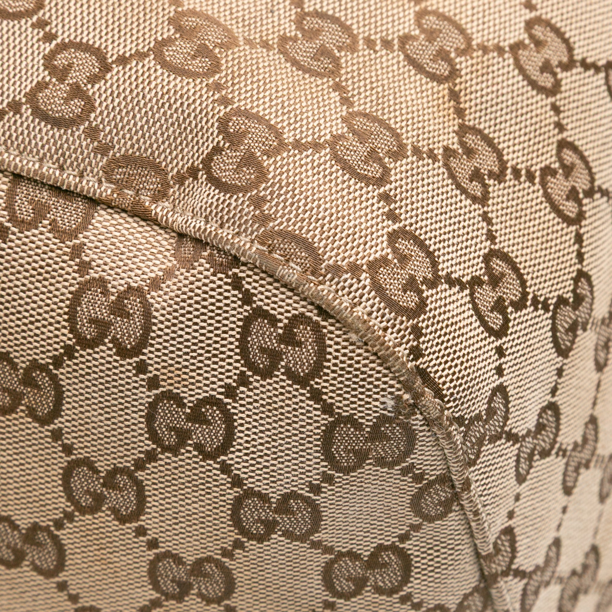 Large GG Canvas Icon Bit Satchel