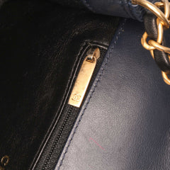 Medium Bicolor Caviar CC Filigree Flap