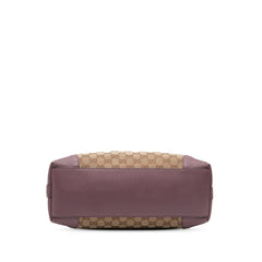 Small GG Canvas Miss GG Hobo