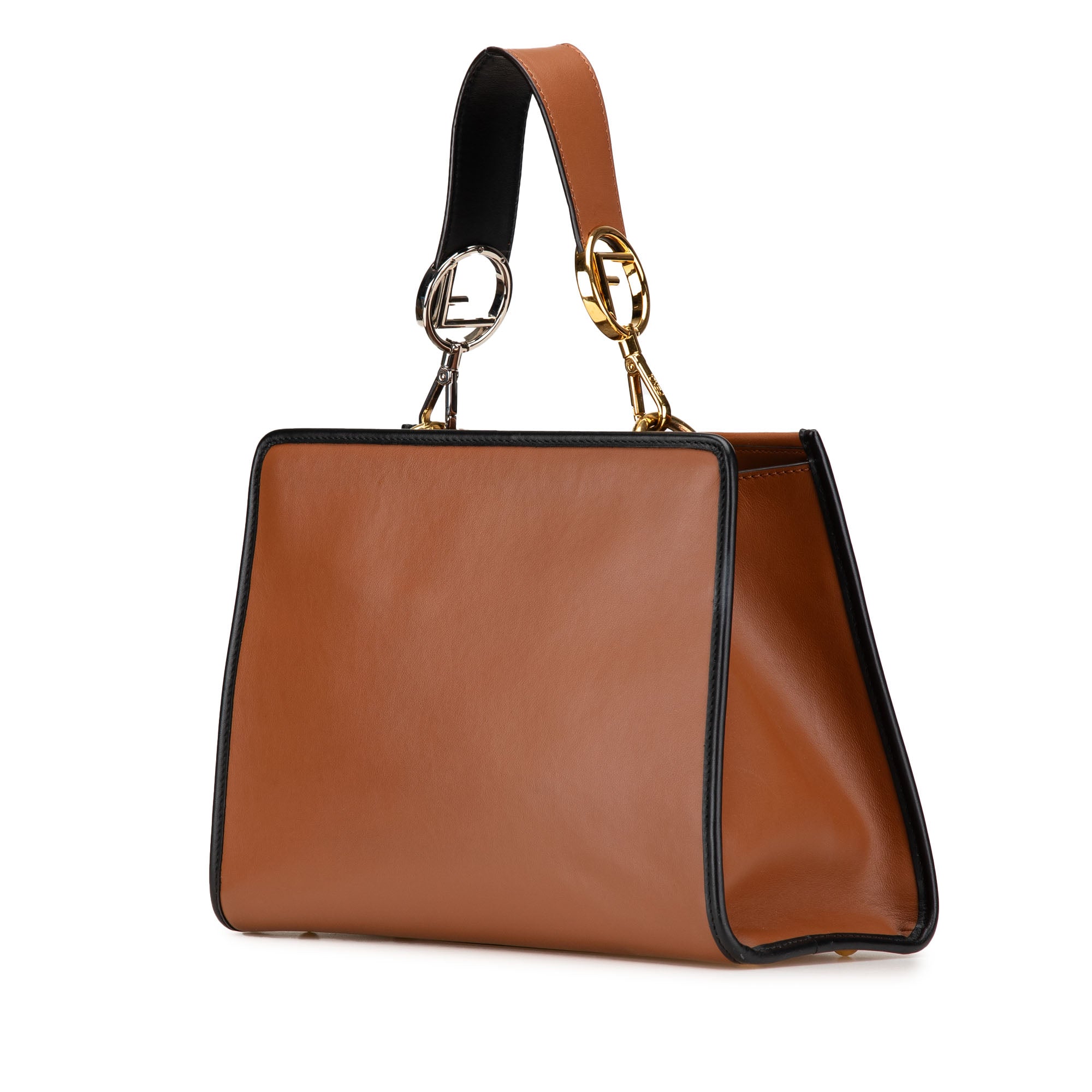 Small Leather Runaway Satchel