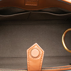 Small Leather Runaway Satchel