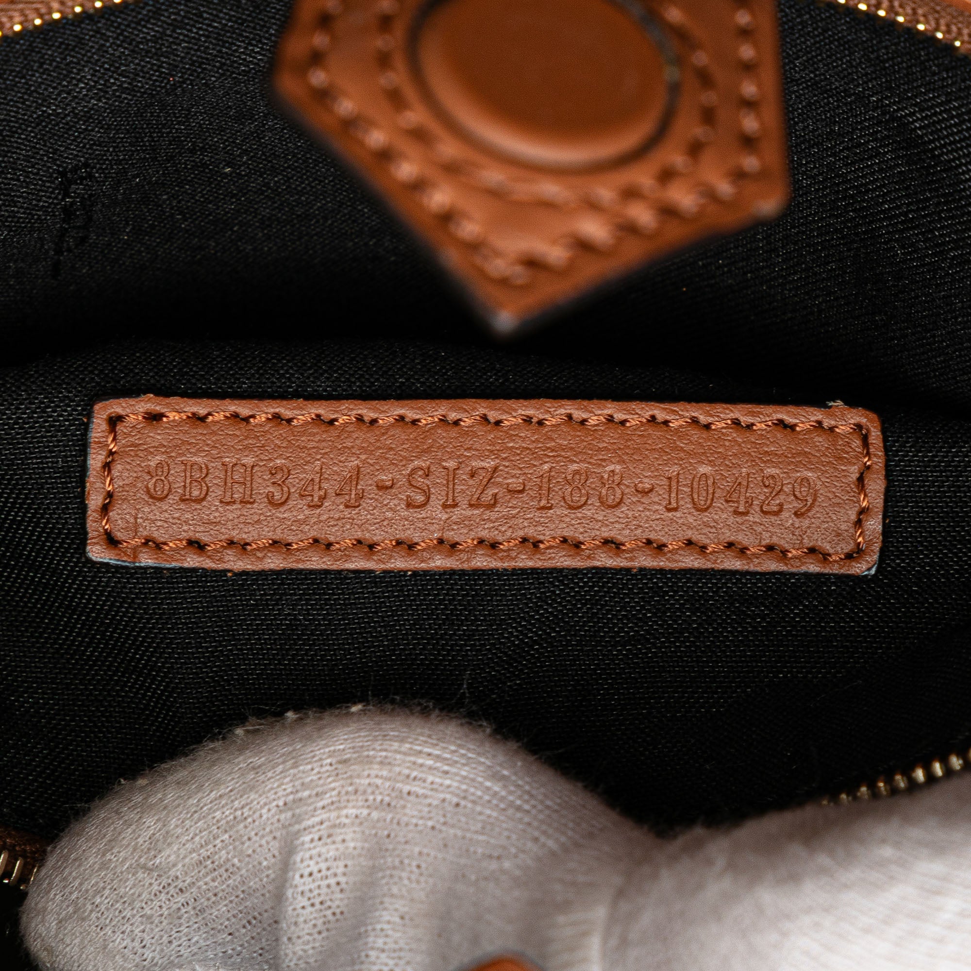 Small Leather Runaway Satchel