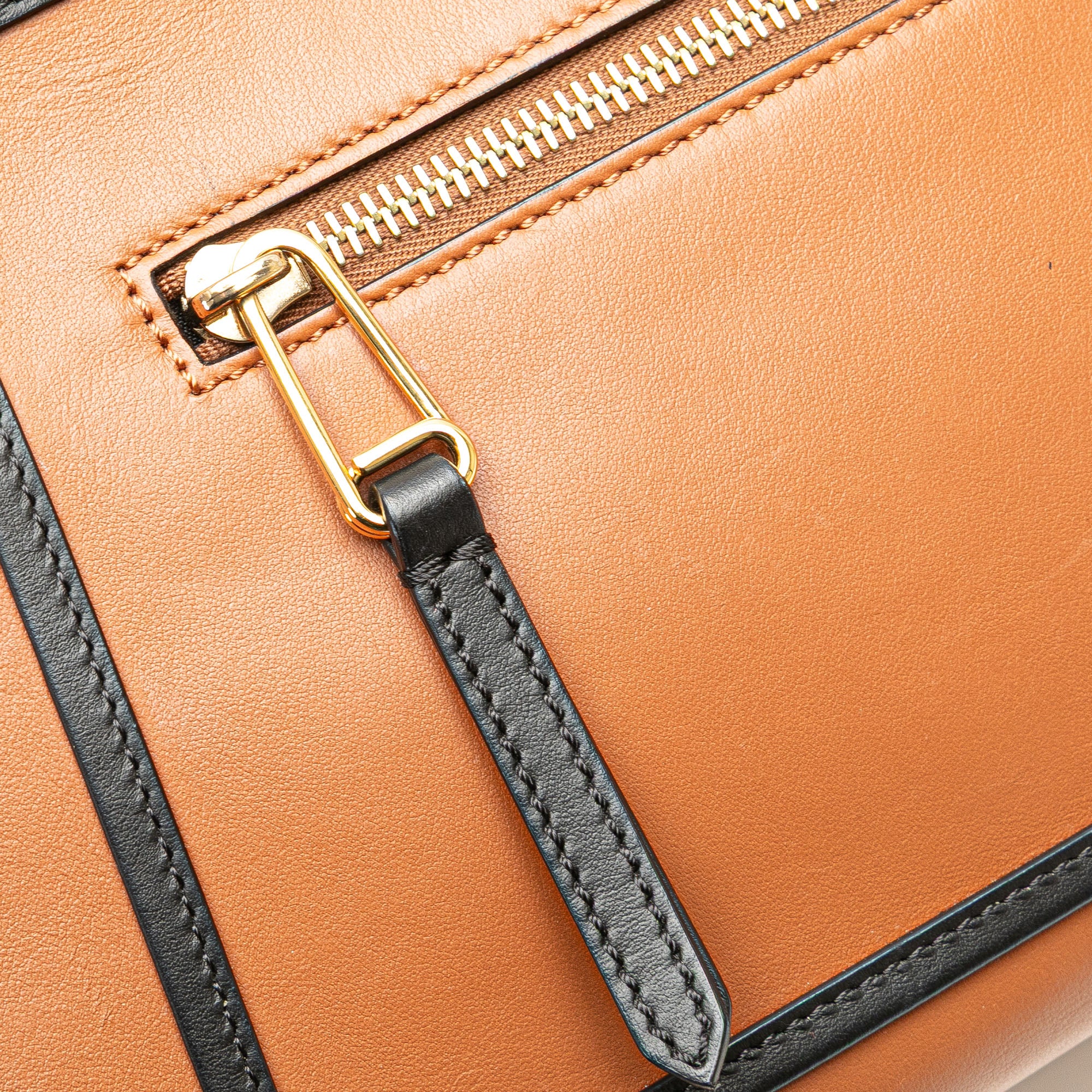 Small Leather Runaway Satchel