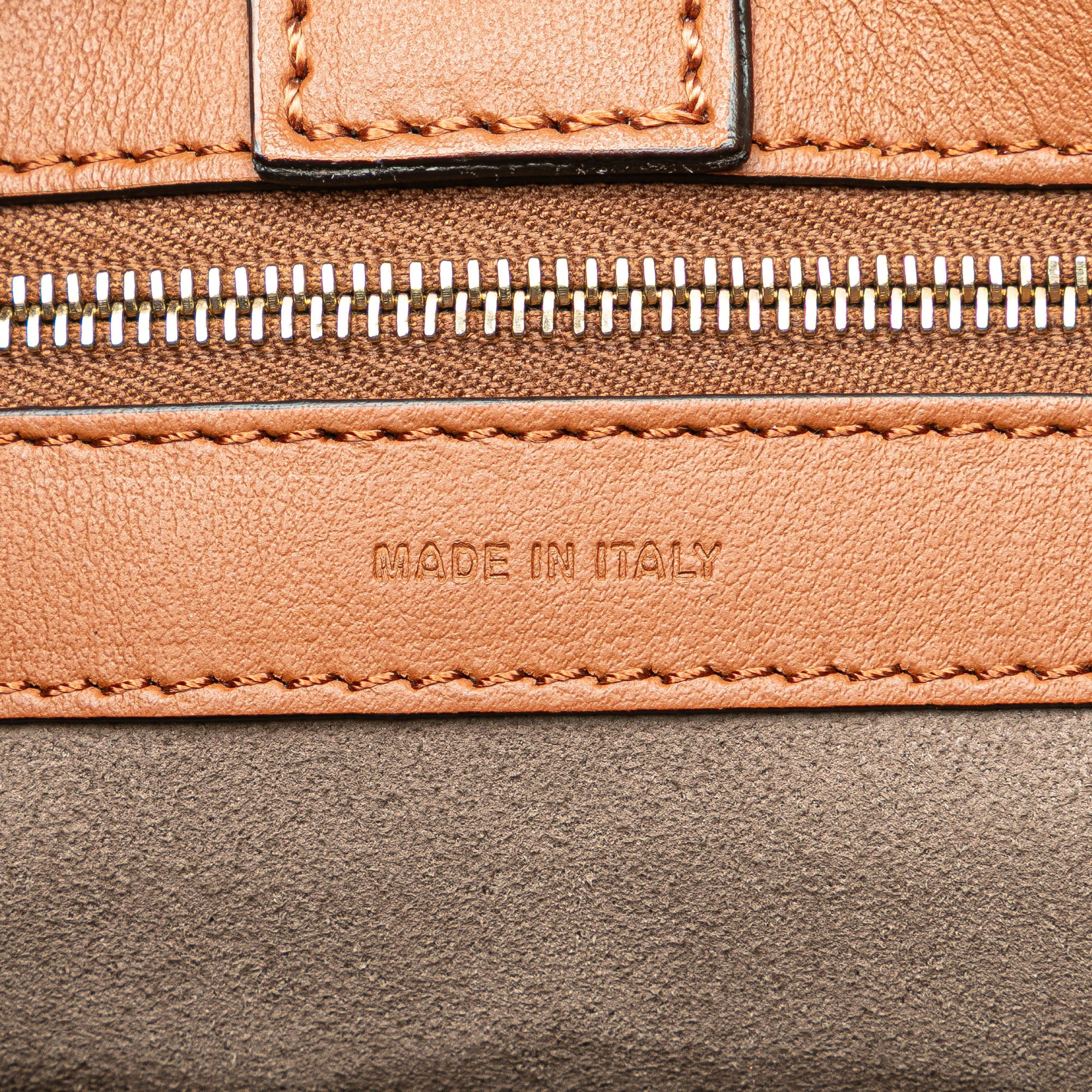 Small Leather Runaway Satchel