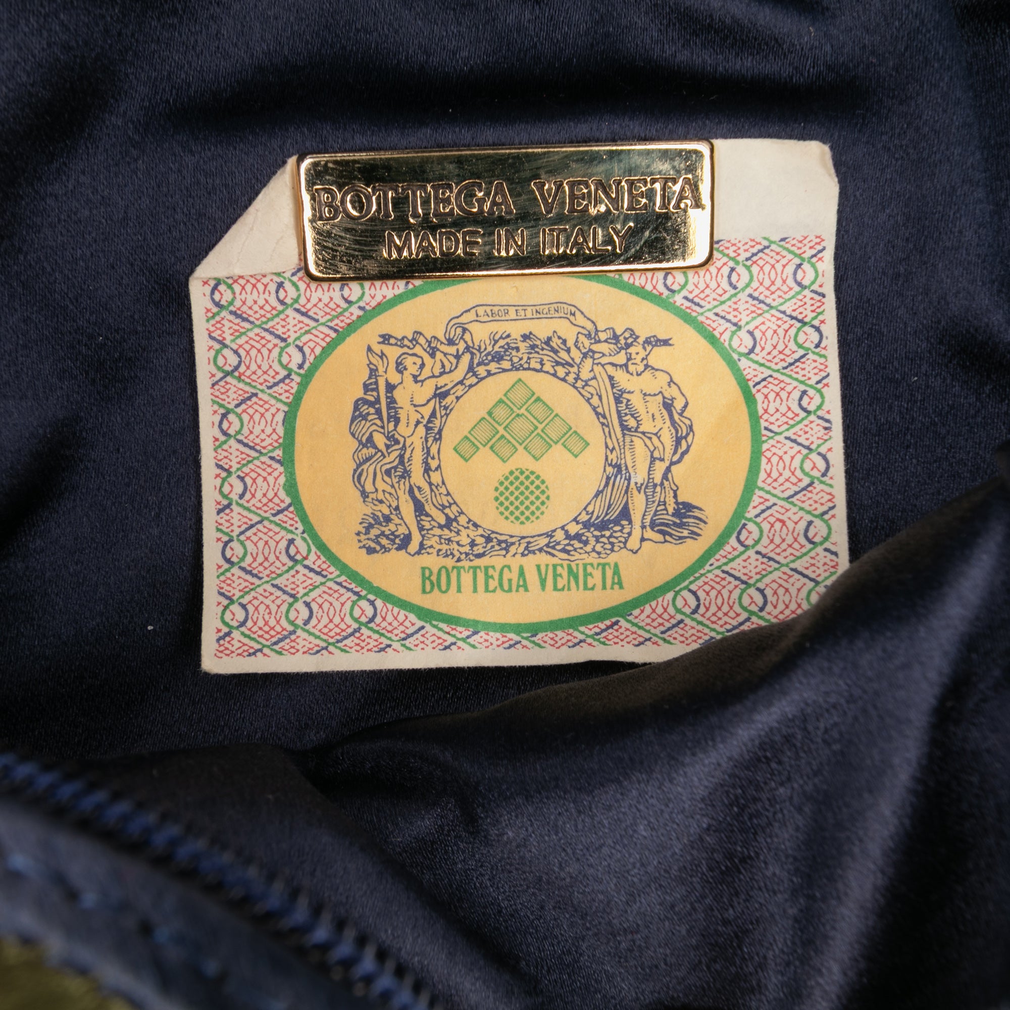 Mini Satin Intrecciato Multicolor Nodini Crossbody