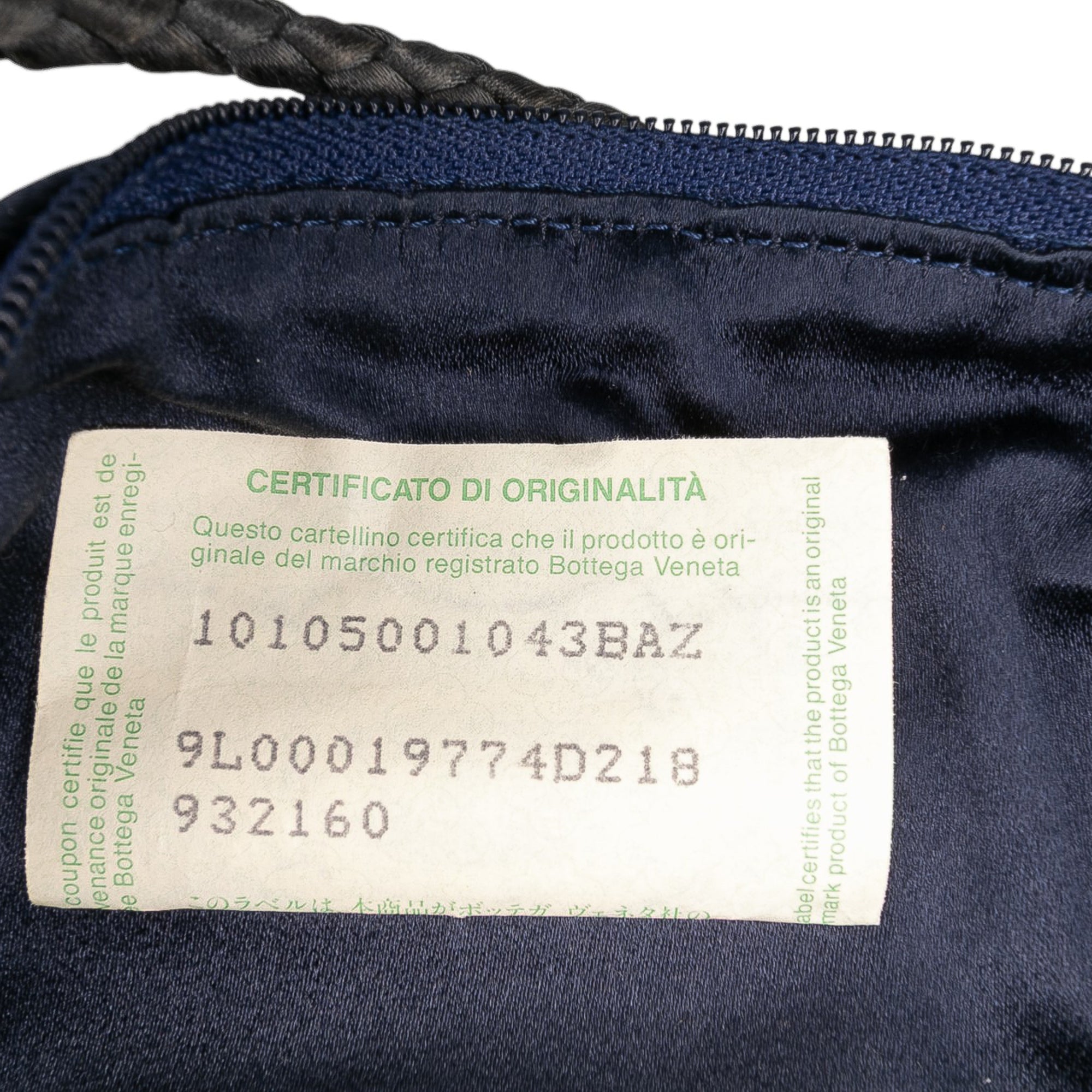 Mini Satin Intrecciato Multicolor Nodini Crossbody