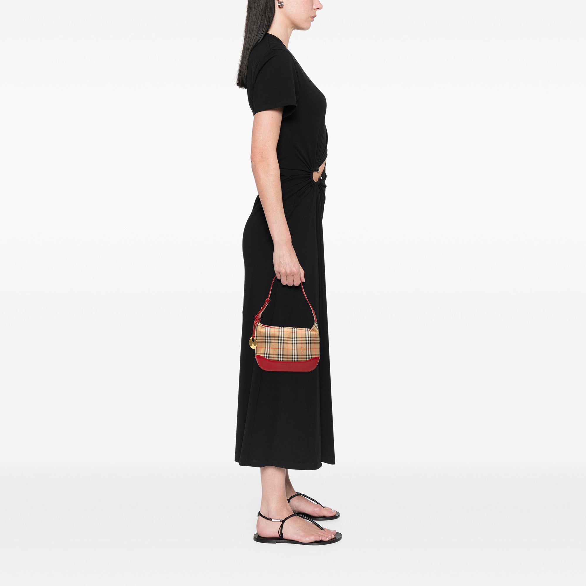 Haymarket Check Canvas Shoulder Bag