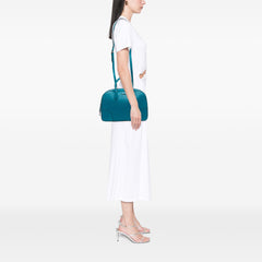 Diamante Bright Leather Satchel