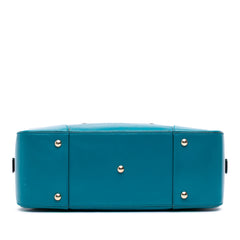 Diamante Bright Leather Satchel
