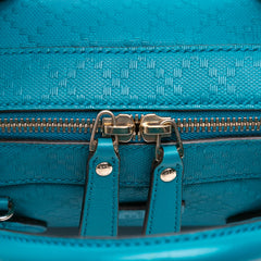 Diamante Bright Leather Satchel