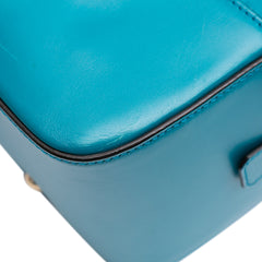 Diamante Bright Leather Satchel