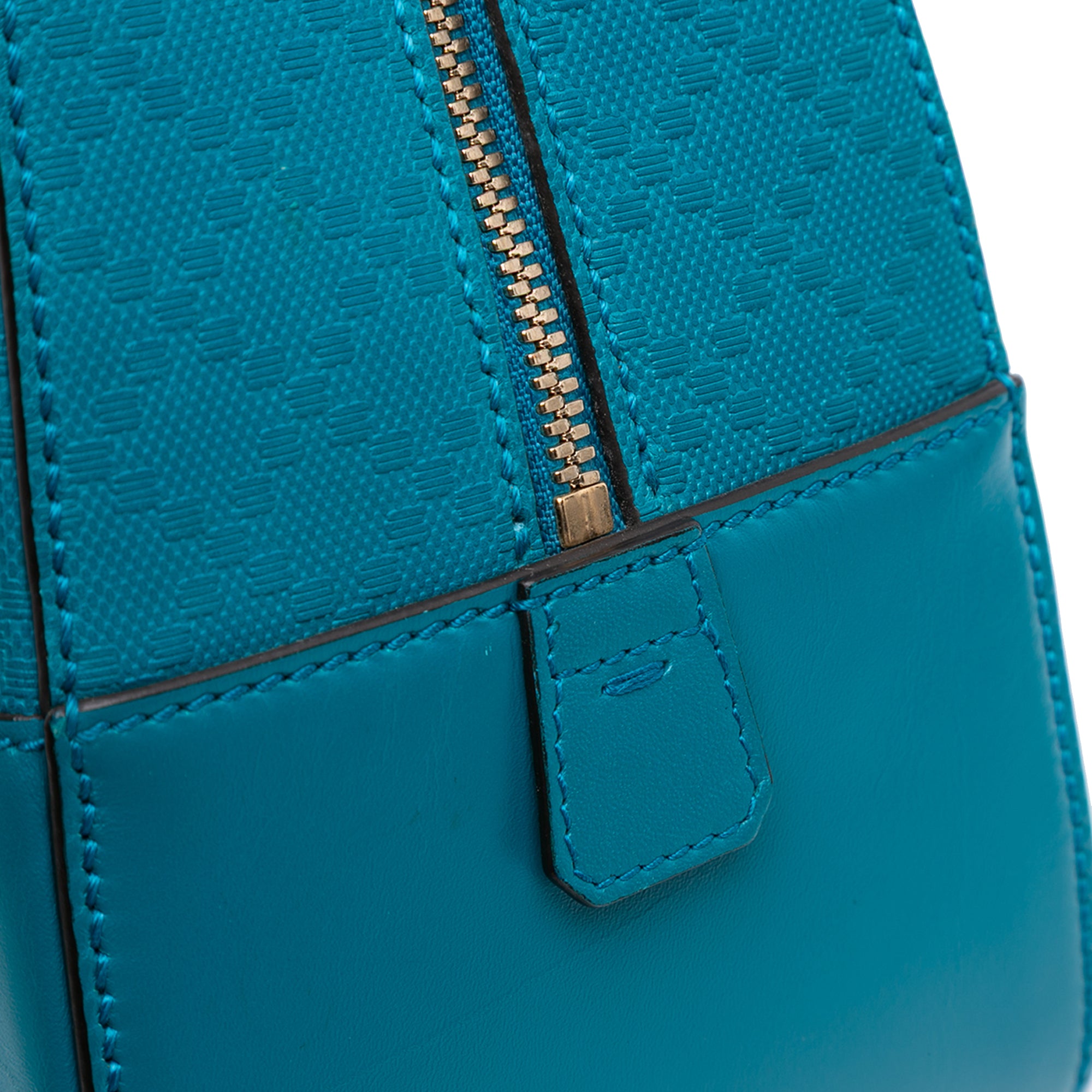 Diamante Bright Leather Satchel