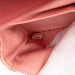 Medium Classic Quilted Tweed Braided Double Flap