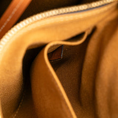 Small Triomphe Coated Canvas Vertical Cabas Tote
