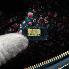 Large Quilted Lambskin La Habana O Case Clutch