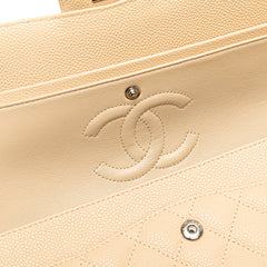 Medium Classic Caviar Double Flap